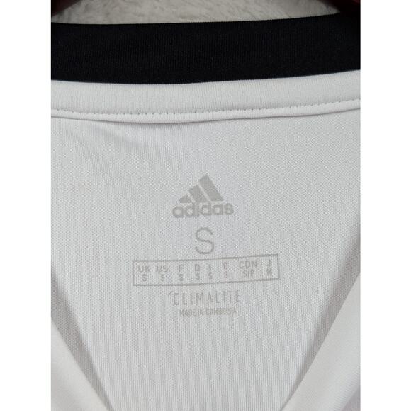EPL 2019-20 Sunderland AFC Adidas Home Kit Jersey Size Small Climalite White/Red - Picture 2 of 7